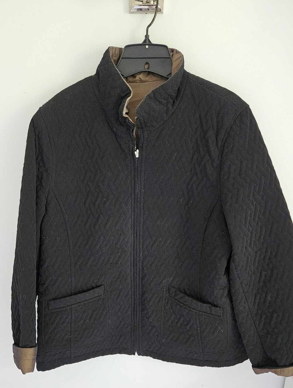 Talbots Quilted Reversible Jacket